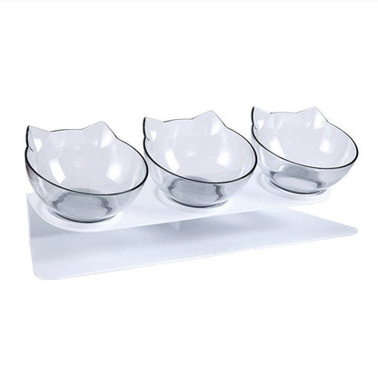 15-Degree Slope Pet Feeding Bowl Set