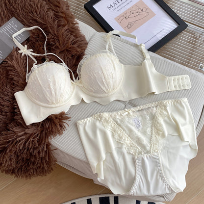 Sexy Lace Adjustable Push-Up Bra Set