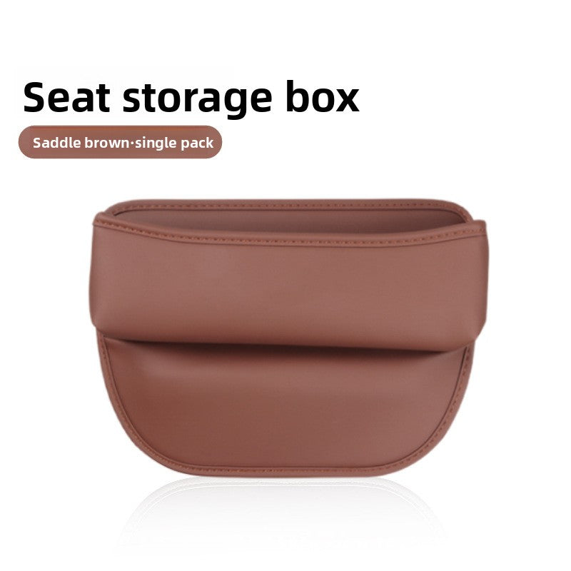 Car seat pocket storage box