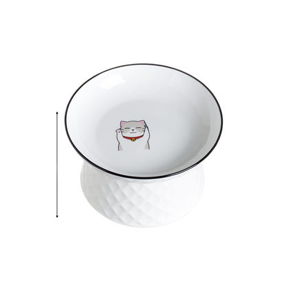 Pet ceramic cat Basin