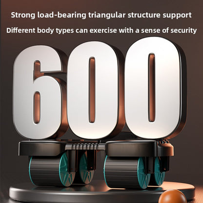 Smart four-wheel ab wheel