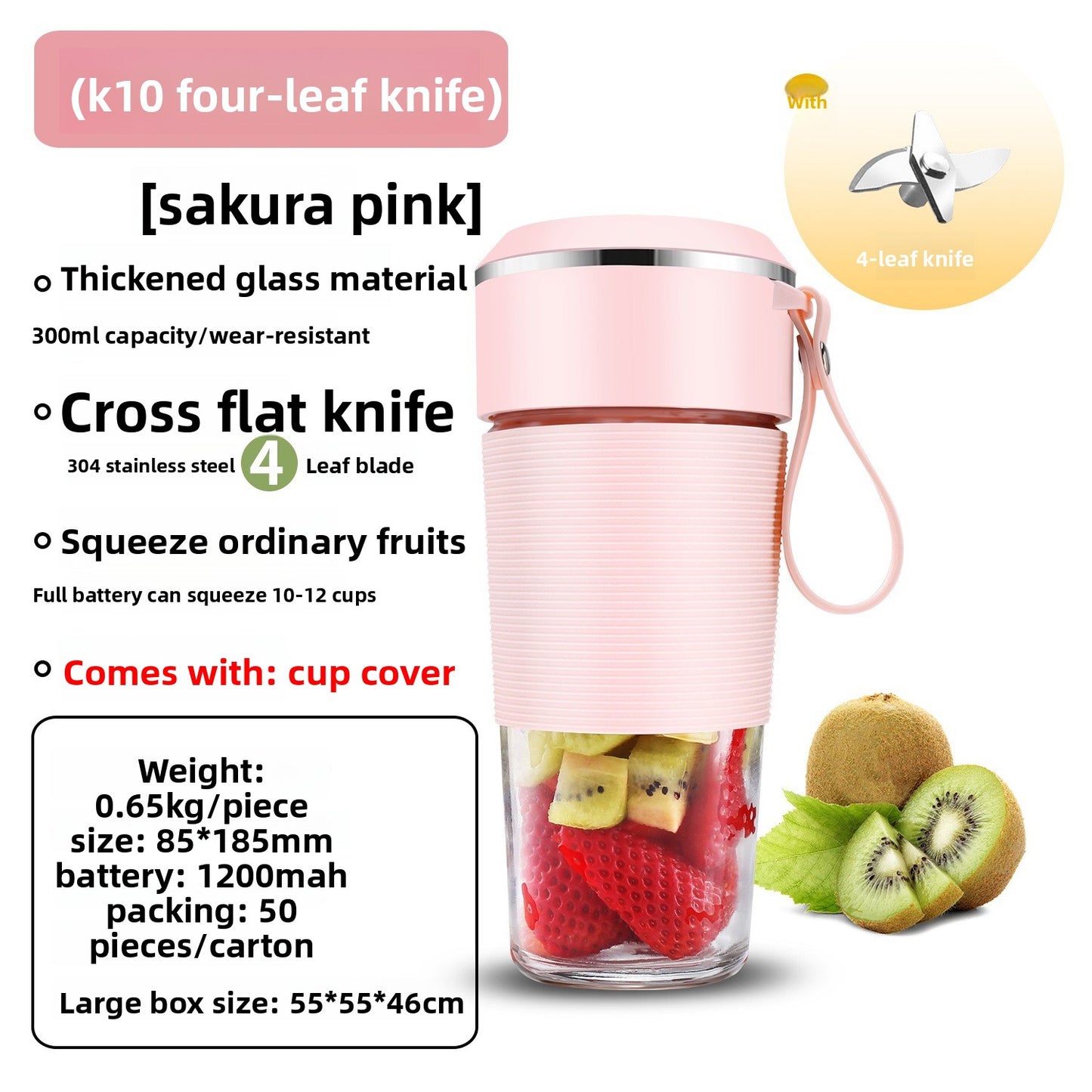 Portable Rechargeable Juicer Blender