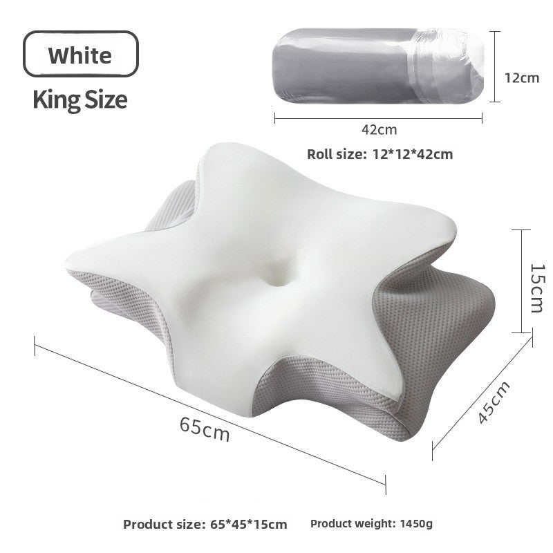 Ergonomic Butterfly Memory Foam Neck Pillow