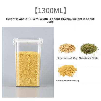 Food-grade plastic thickened transparent storage box