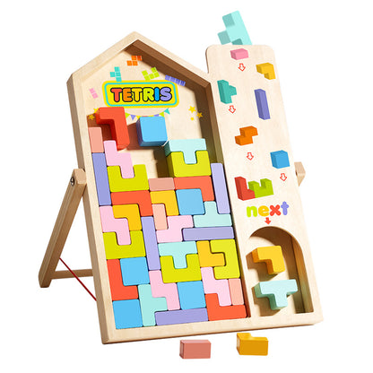 3D Three-dimensional Tetris Large Particle Building Block