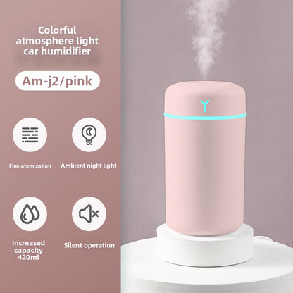 USB Portable Humidifier with Aroma Diffuser