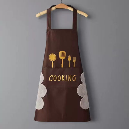 Kitchen Wipeable Apron