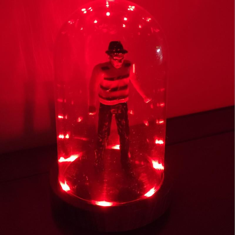 【Faddishdeal】Horror Movie Collection Lamp, Home Decoration Table Lamp, Holiday Ambience Desktop Ornament, Halloween Unique Gift and Decoration.