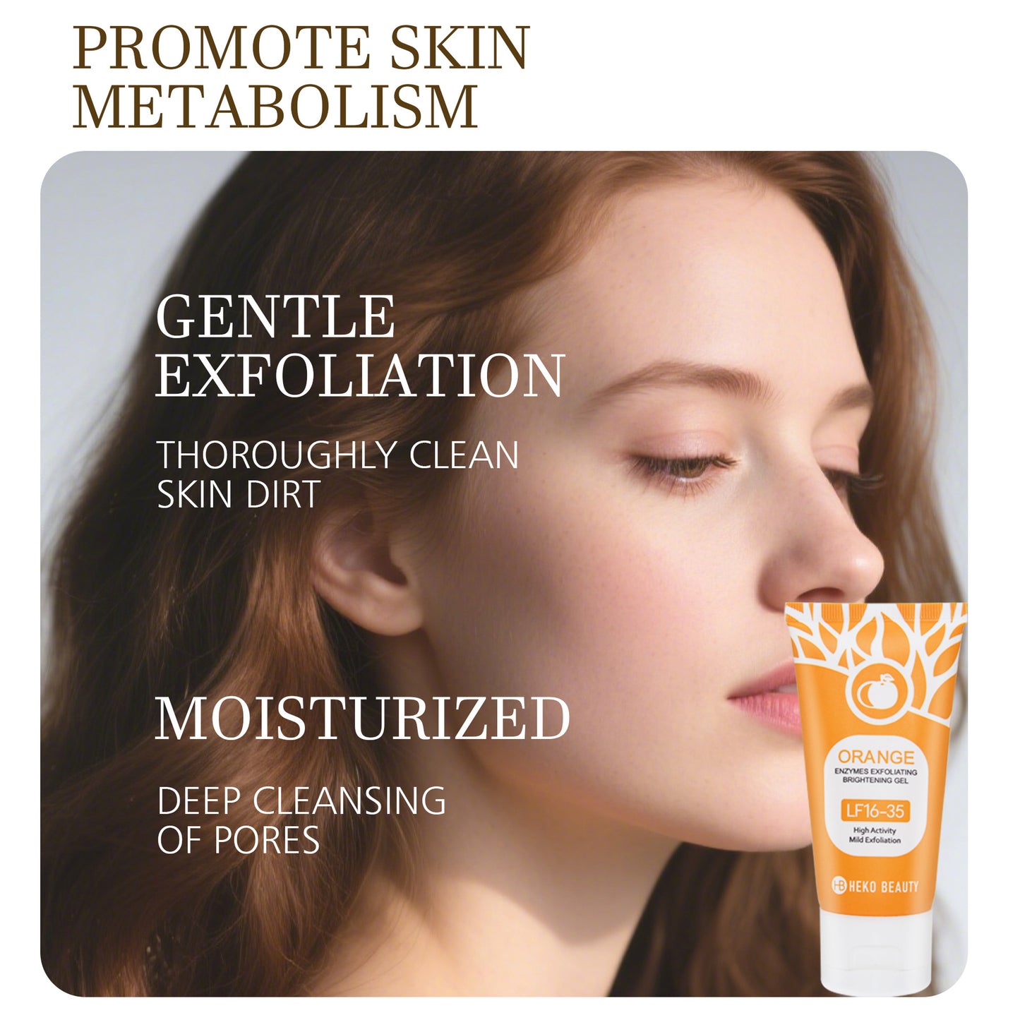 Orange Brightening Exfoliating Gel