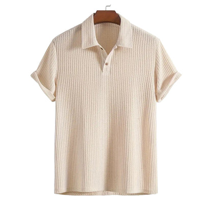 Knitted polo fir