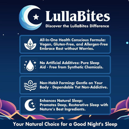 Melatonin Gummies for Natural Sleep Support 60 Capsules