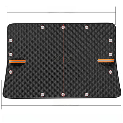 car snow cover
