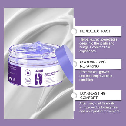 Body massage gel