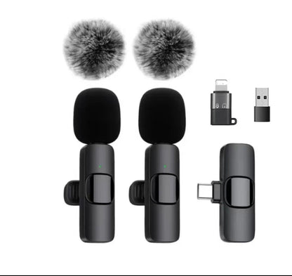 Wireless Lapel Microphone with Bluetooth