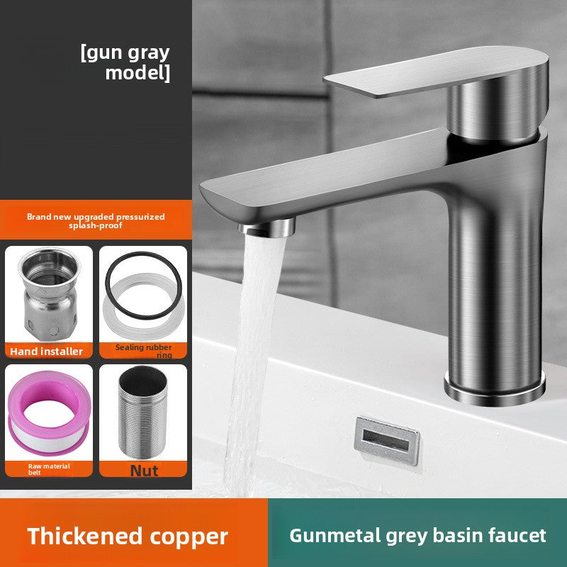 Copper Washbasin Faucet