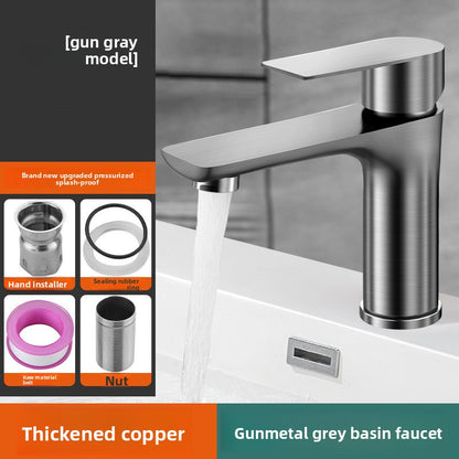 Copper Washbasin Faucet