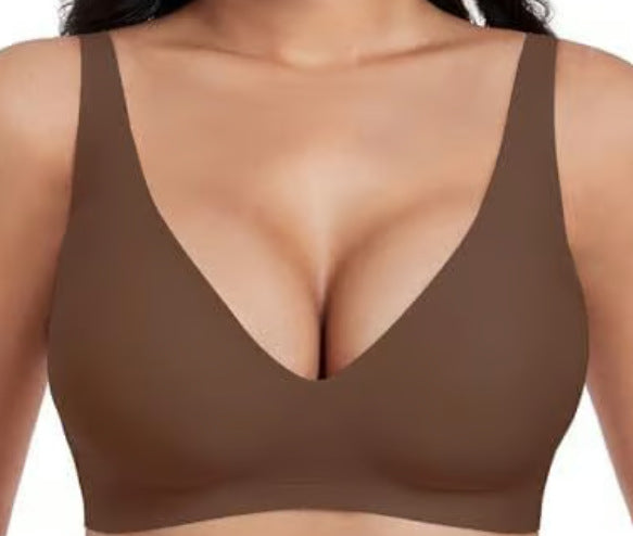 Silent and without steel rings bra
