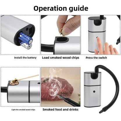 Portable smoking machine