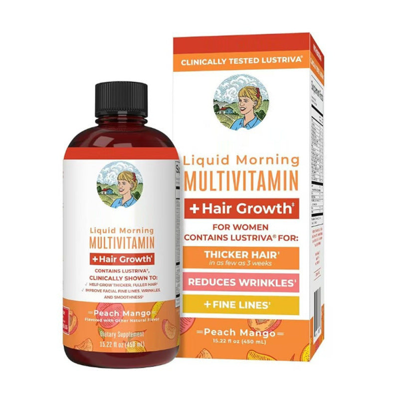 Multivitamin Hair Growth Peach Mango Liquid Drops