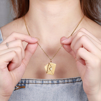 Envelope Necklace