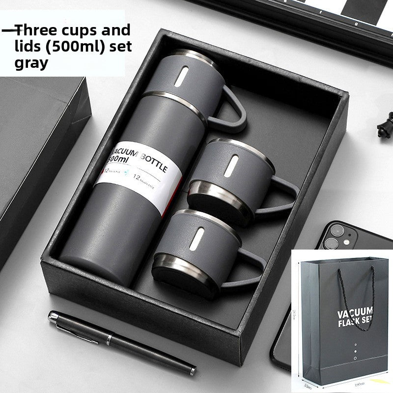 Customizable Insulated Thermos Gift Set