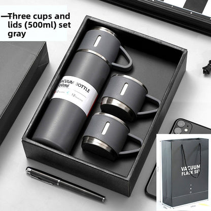 Customizable Insulated Thermos Gift Set
