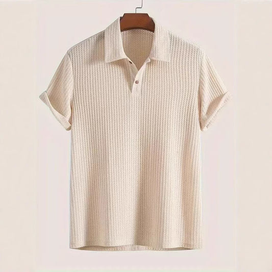 Knitted polo fir