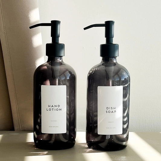 Glass Dispenser Bottle