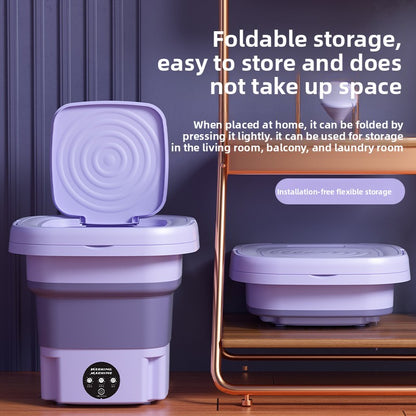 Portable Mini Washing Machine with Spin Dryer