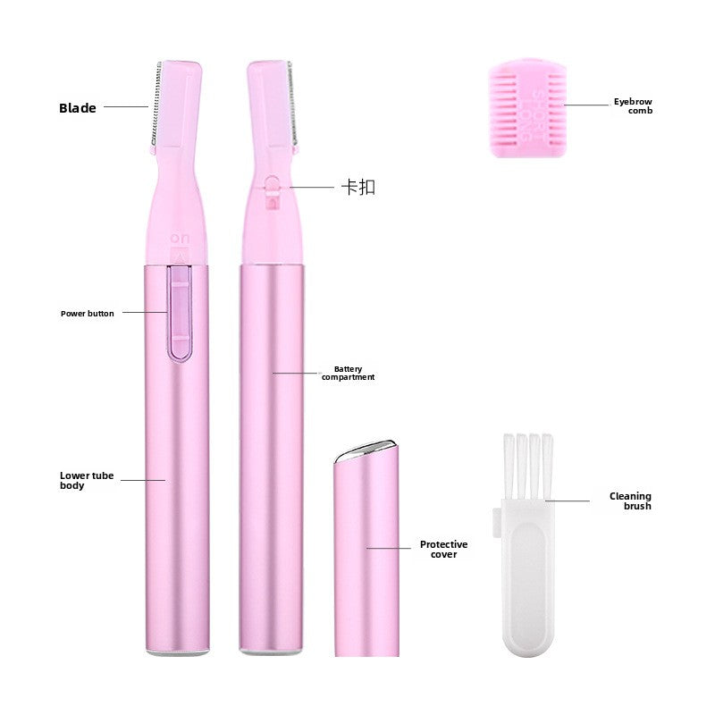 Electric eyebrow trimming knife