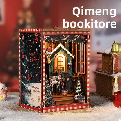 DIY Cabin Book Stand Model