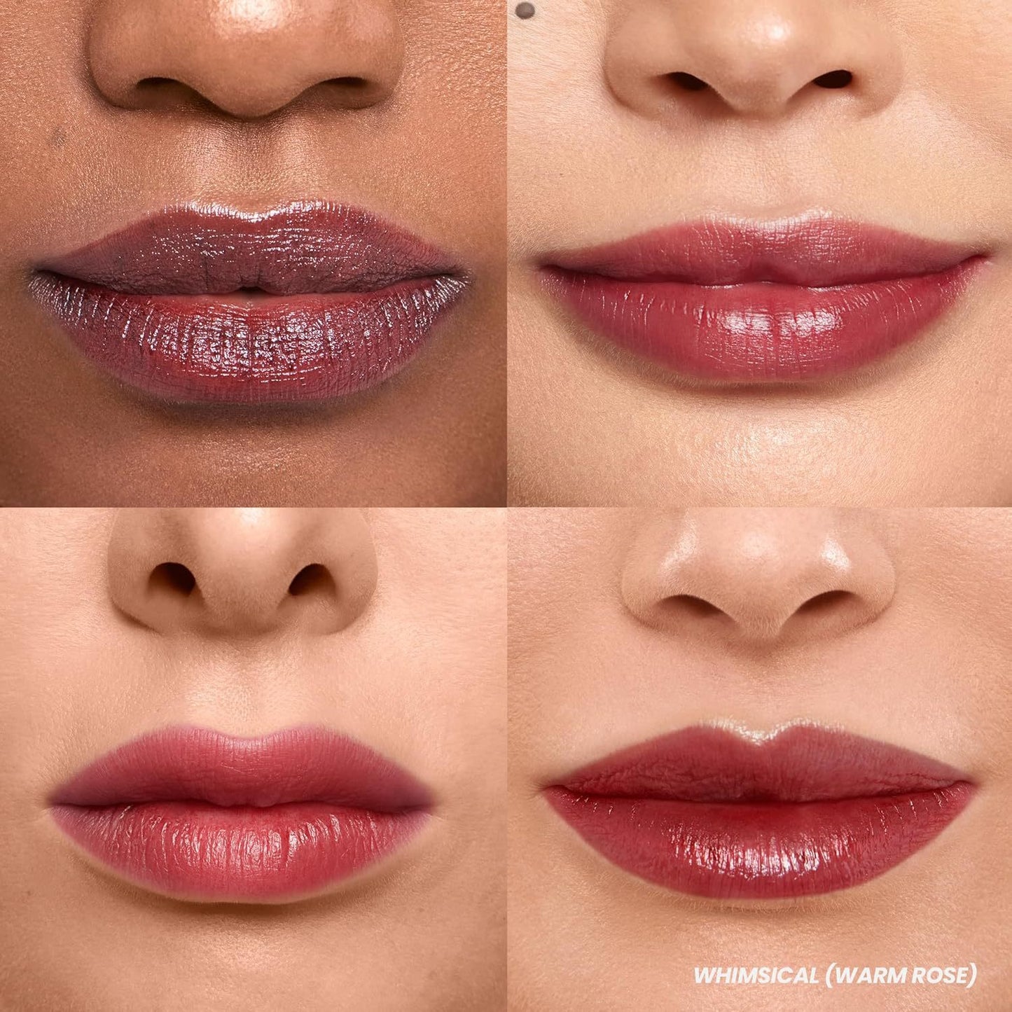 Nude lip gloss with matte finish