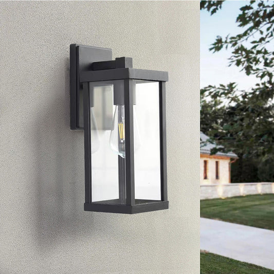 Simple outdoor waterproof wall lamp