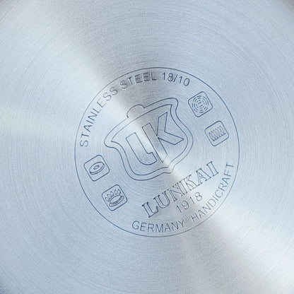 Triple Layer Stainless Steel Frying Pan