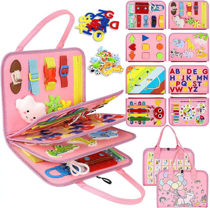 Childrens Educational Felt Learning Board