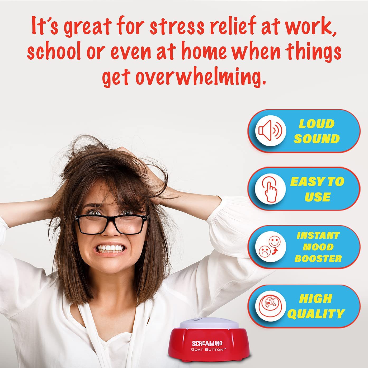 Scream Goat Novelty Sound Toy