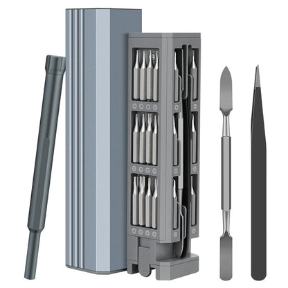 Multi-functional Electric Screwdriver Set with Assorted Bits