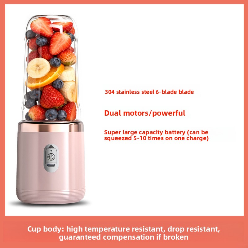 Portable USB Rechargeable Juicer Cup