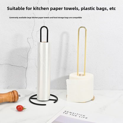 Vertical toilet paper holder