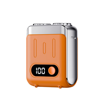 Portable Electric Shaver with Magnetic Charging