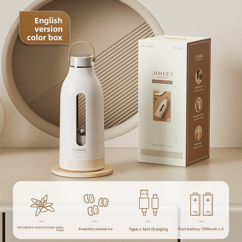 Portable juicing cup