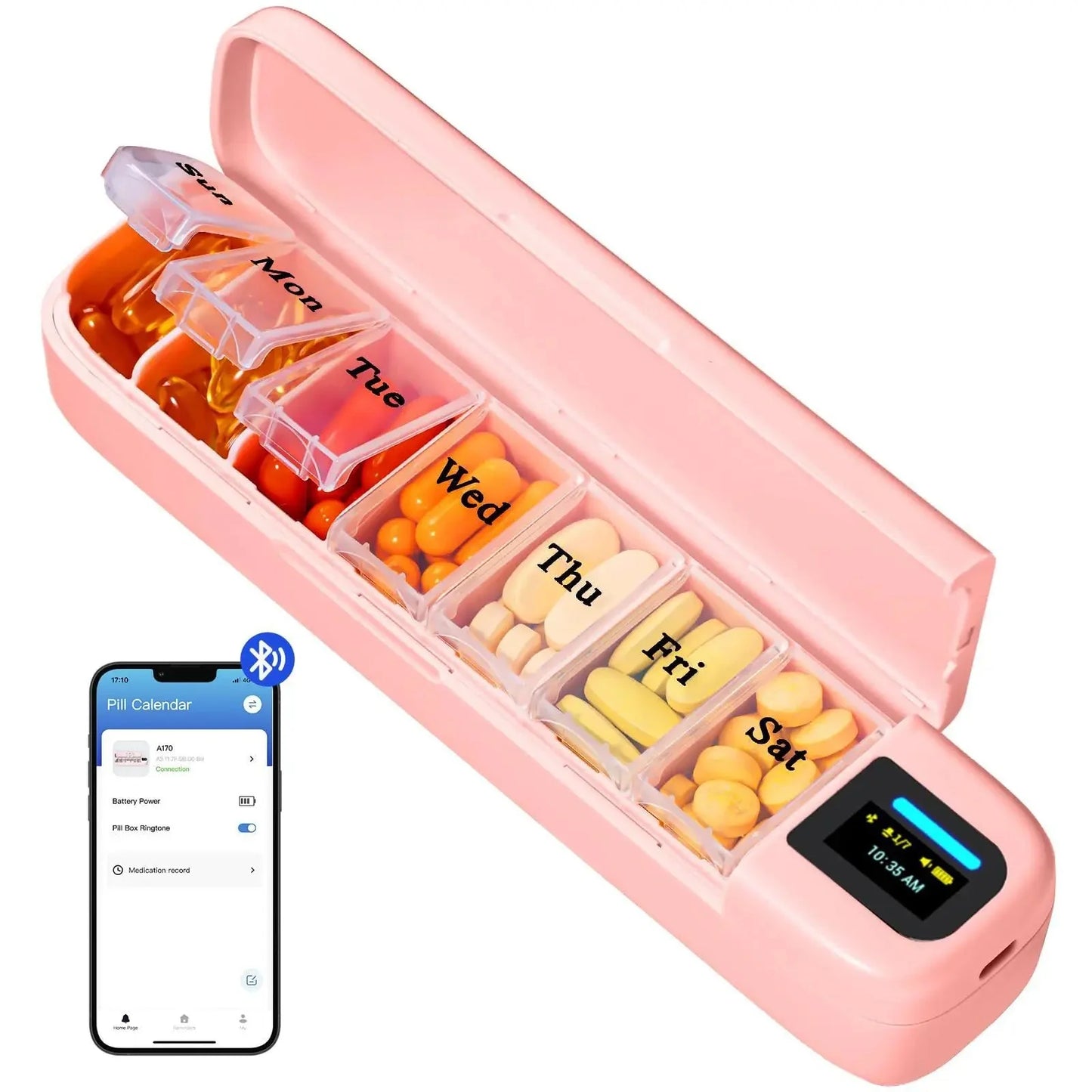 Electronic packaging medicine box