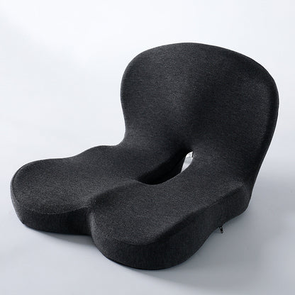 Memory foam one-piece seat cushion