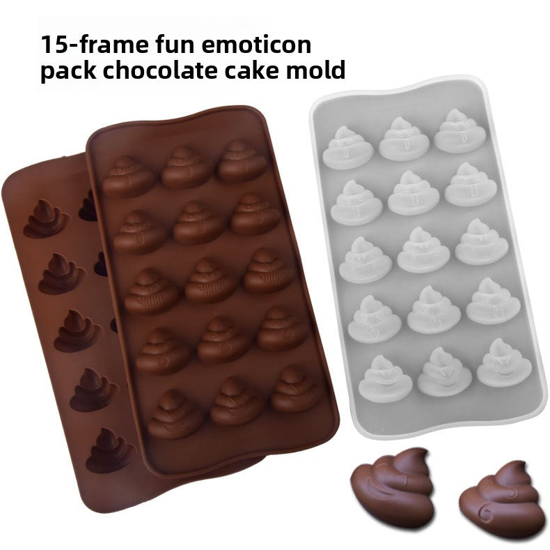 Silicone Poop Shape Baking Mold