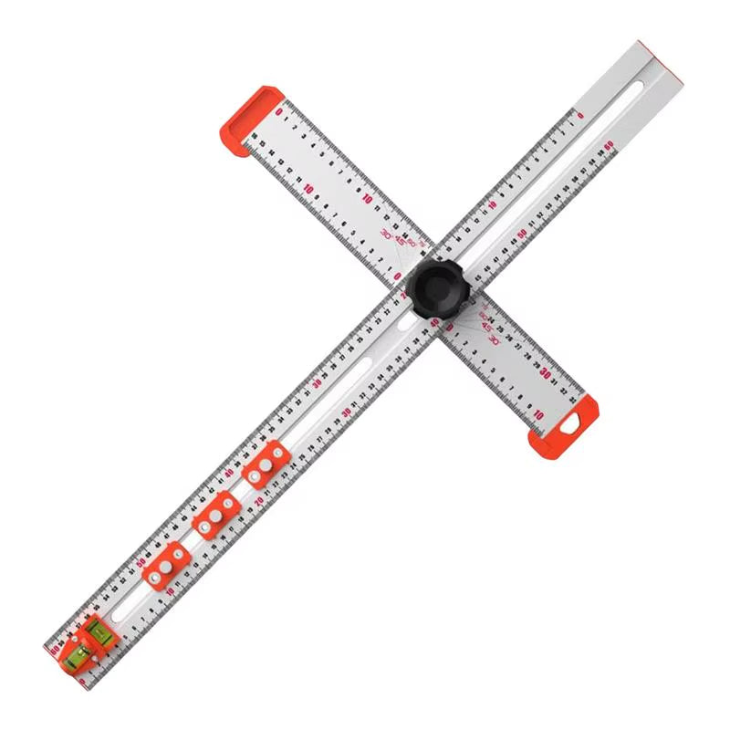 Marking T Square Adjustable Angle T Ruler for Drawing Multifunctional Woodworking Measuring Ruler Tools for Carpentry