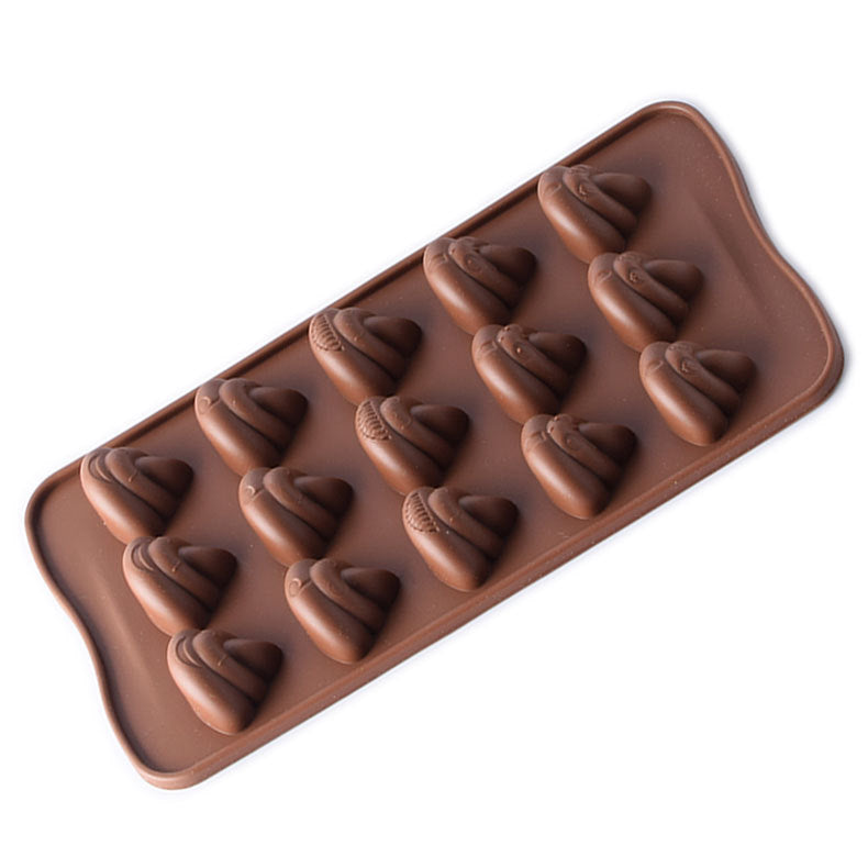 Silicone Poop Shape Baking Mold