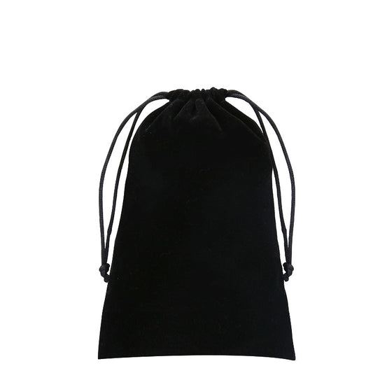 black beveled storage bag