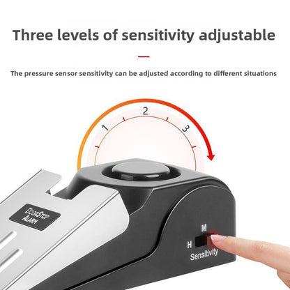 Portable Door Alarm Security Blocker