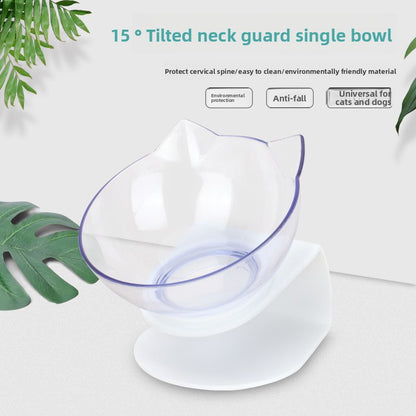 15-Degree Slope Pet Feeding Bowl Set