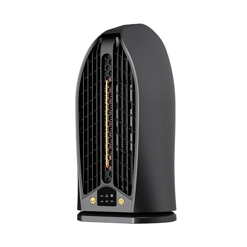 Silent portable household energy-saving heater